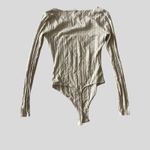 Free People  Intimately Free Square Neck Long Sleeve Bodysuit Photo 12