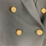 AQUA size small Black Blazer suit jacket women's Gold Buttons business professio Photo 4