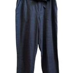 Democracy  Gray High Rise Tie Waist Ankle Cuffed 24.5 Inch Inseam Pant Size 8 Photo 0