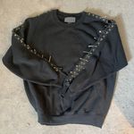 Carmar safety pin Sweatshirt Black Photo 0