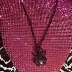 Boutique Halloween Costume Jewelry Black Widow Spider Rhinestone Bling Bedazzled Goth Emo Photo 3