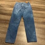 BDG  Denim Pleated High Waisted Straight Leg Jeans Photo 4