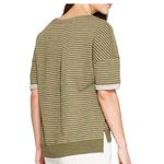 Stars Above Women’s green stripe lounge sweatshirt Photo 1