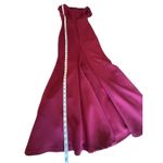 Tik Tok Womens Red Maxi Dress Cowl Neck Sleeveless Party Cocktail Evening Gown S Photo 5