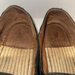 Frye Isbel Diamond Emboss Black Nubuck Leather Espadrille Flats Women’s Size 11 Photo 3