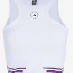 adidas by Stella McCartney TruePace Running Crop Top M White Size M Photo 0