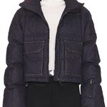 NWT PERFECT MOMENT Nevada Denim Ski Jacket in Rinse Blue Size L Photo 0