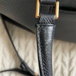 Tory Burch Leather Georgia Pebbled Satchel Crossbody With Gold Hardwear Photo 14