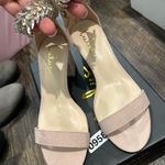 Lulus Elegant Nude Block Heel New in box Photo 0