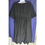 Style & Co black eyelet babydoll dress, size XL Photo 3