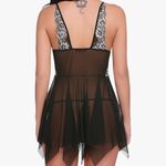 Lace Lingerie Front Closure Babydoll V Neck Nightwear Sexy Chemise Nightie White Size undefined Photo 3