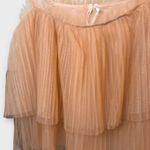 Anthropologie Pleated Tulle Cami Top – Size M (Peach Blush) Photo 8