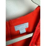 Finders Keepers Flicker Coral Red Floral Print Mini Dress Sz. M Photo 6