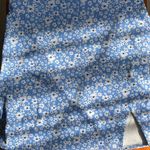 Romwe Blue Ditsy Floral Skirt Photo 1