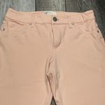 Cato Contemporary Stretchy Skinny Pants Leggings Peach Color Size 8 Photo 1