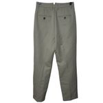 ANINE BING Women's Mycah Wool Pleated Trousers Pants Size 30 Khaki Green Casual Photo 9