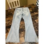 Simple Society Women’s Stretch Cropped Bellbottom Jeans Blue Size 27 Photo 8