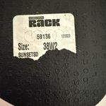 Rag and Bone Bailey Sunset Orange Suede Faux-Shearling Lined Slide Sandal Size 38 Photo 8