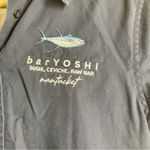 Port Authority Nantucket Island Bar Yoshi Short Sleeve Button Up Shirt Navy sz S women’s Photo 2