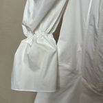 House Of CB  'Matilda' White Puff Sleeve Corset Dress‎ Size L Photo 4