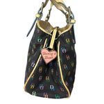 Dooney & Bourke Vintage  y2k  Rainbow Fabric Top handle Photo 2