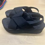 Rocket Dog  Women's Hanalei Grosgrain Cotton/Heeled Platform Sandal Size 11 EUC Photo 5