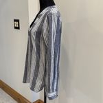Old Navy  NWOT Linen and Cotton Striped Tunic size S Photo 3