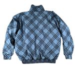 Sunderland of Scotland Cygnet Ladies L Blue Plaid Pullover Weatherbeater 1/4 Zip Size L Photo 12
