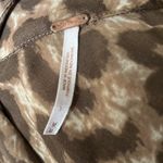 Free People EUC  Animal Print Sheer Button Up Photo 2