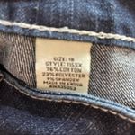 Kiss Therapy Stretch Dark Wash Denim Shorts Blue Size 18 Photo 7