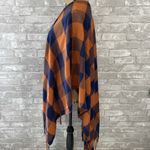 Matilda Jane  Plaid Button Down Poncho Photo 1