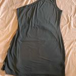 Princess Polly  Gray One-Shoulder Ruched Cocktail Dress Photo 1