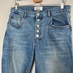 Reformation  Jeans Womens Liza High Straight Button Fly Jean Size 31 Photo 5