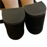 J.Crew  size 7.5 black suede leather ankle strap pumps shoes Photo 5