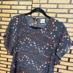 CAbi  Grey Floral Dress Size‎ XS Photo 2