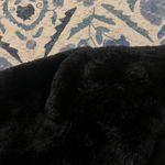 Slny  black fuzzy cardigan L Photo 8