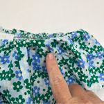 Sugar Lips Turquatic Floral Brienne Smocked Ruffle Tube Top Women Small NEW *FLAW Photo 6