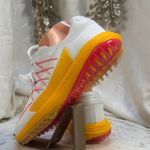 Nike  Lunar Control Women Golf Shoes White Yellow Pink Spikes Size 8 Photo 3