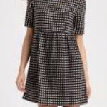 Ace&Jig polka dot Checkered mini Dress capsule coquette girl M Black Size M Photo 0