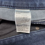 Chico's  So Slimming Girlfriend Jean Shorts Size 14 Dark Wash Photo 5