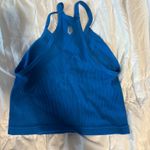 Free People Movement Blue Cropped Tank Size XS Photo 1