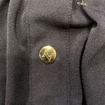 Adrienne Vittadini  ladies blouse.  Size: XL.  Tie-front.  NWOT. Navy blue. Photo 2