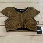 DKNY Cropped Bikini Top Mesh Festival Alternative Photo 4