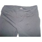 Athleta  Activewear Leggings Plie Tight Black L New Gym Yoga Dance Gray Scrunch Photo 5