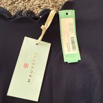 NWT Mauvette‎ Middleton Ponte Navy Dress Size M Career Office Size M Photo 2