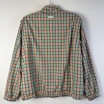 Liz Claiborne  Lizgolf Pullover Half Quarter Zip Windbreaker Jacket Plaid Large Photo 6