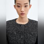 Mango Pocket Tweed Jacket Photo 4