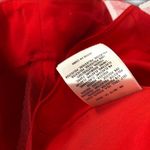Anthropologie Anthro. Leifsdottir- Twist Front Red Dress - 4 Photo 4