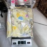 Disney  Scrub Top‎ Womens 2XL Yellow Cotton Tinkerbell Pockets Photo 7