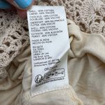 Free People Dahlia Midi Dress Crochet Ivory Halter Photo 8